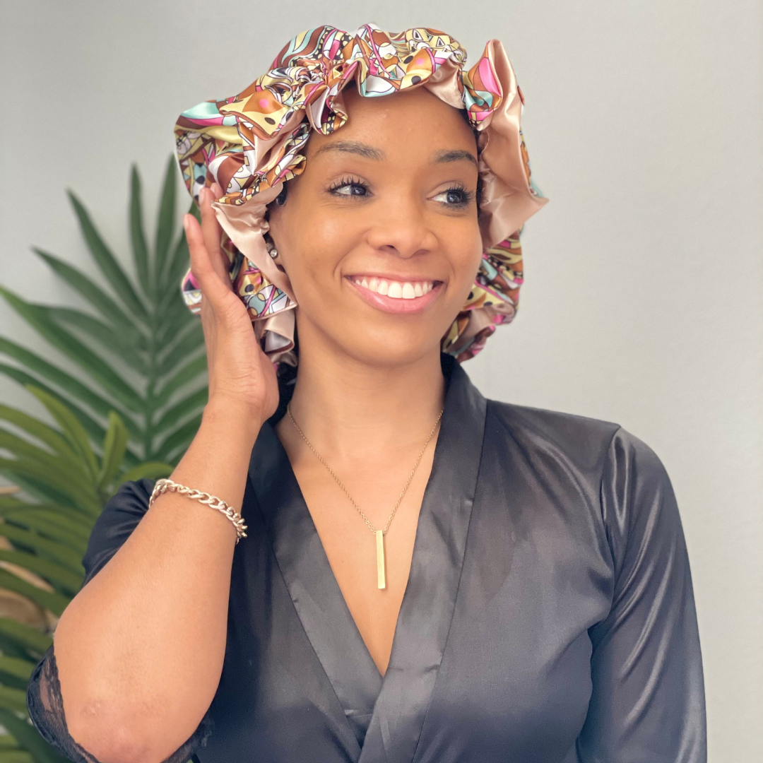 Lemon Drop All Satin Bonnet