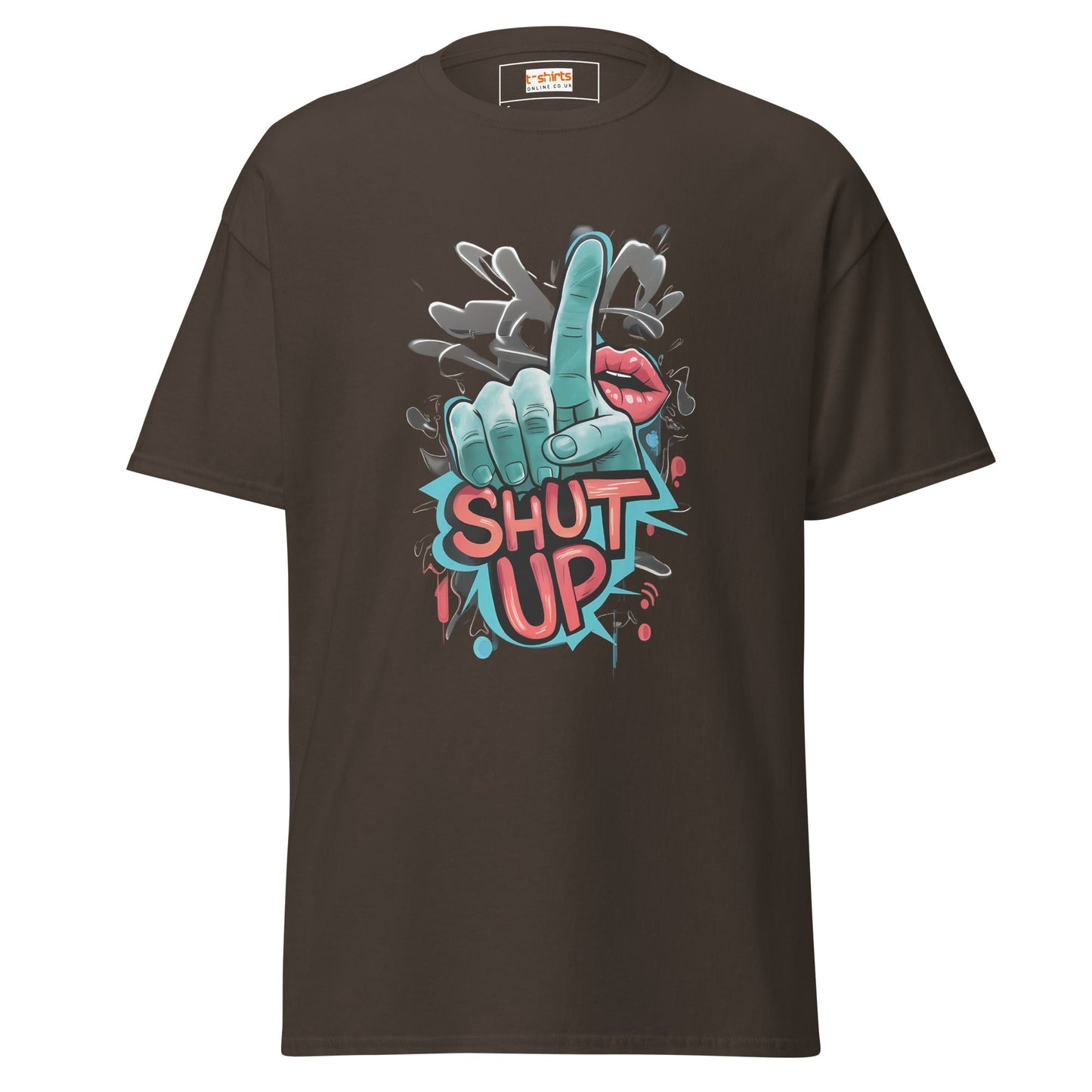 Shut Up TÃ¢â‚¬â€˜Shirt Bold Statement Graphic Tee Unisex Cotton