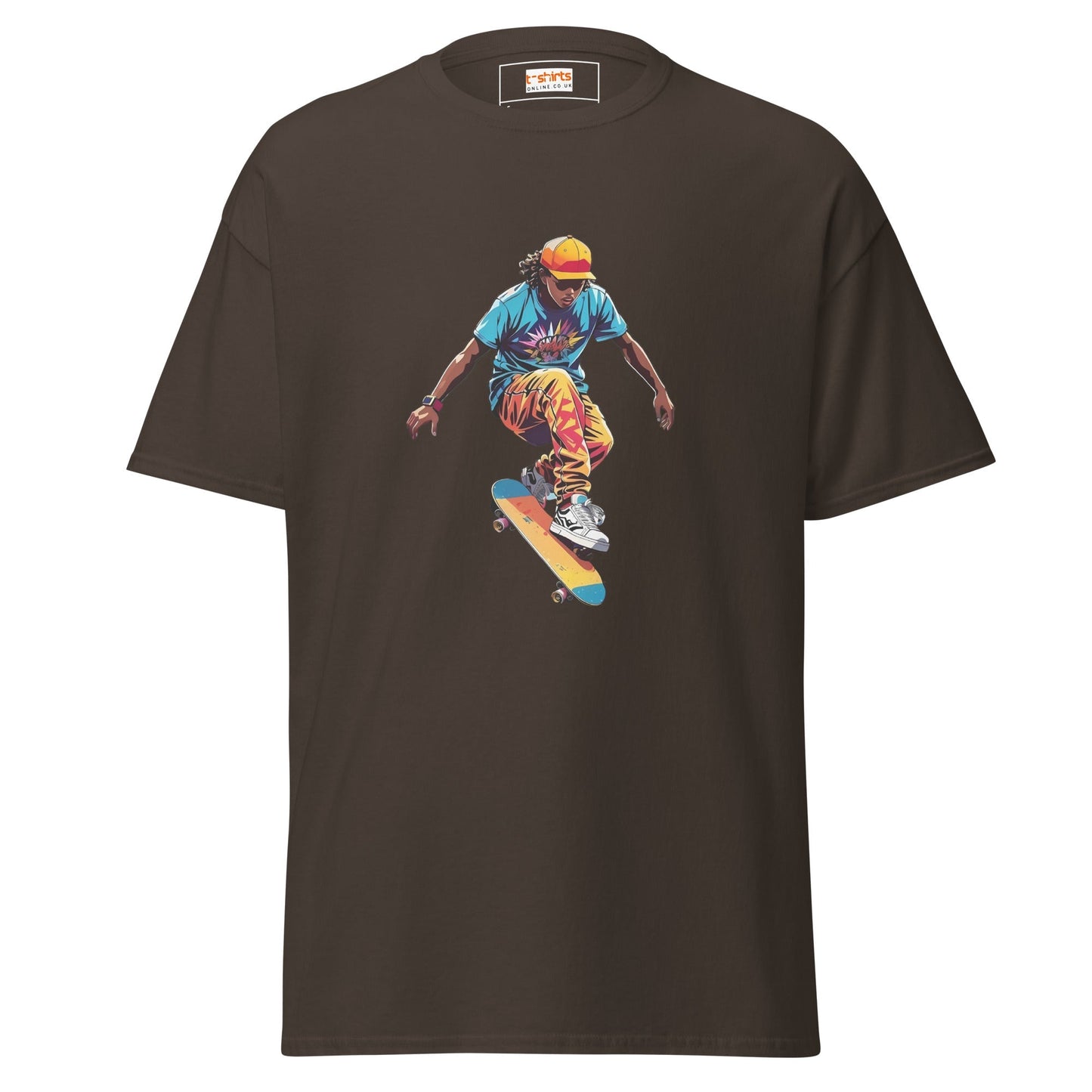 Skateboard TÃ¢â‚¬â€˜Shirt Street Style Skater Graphic Tee for Men