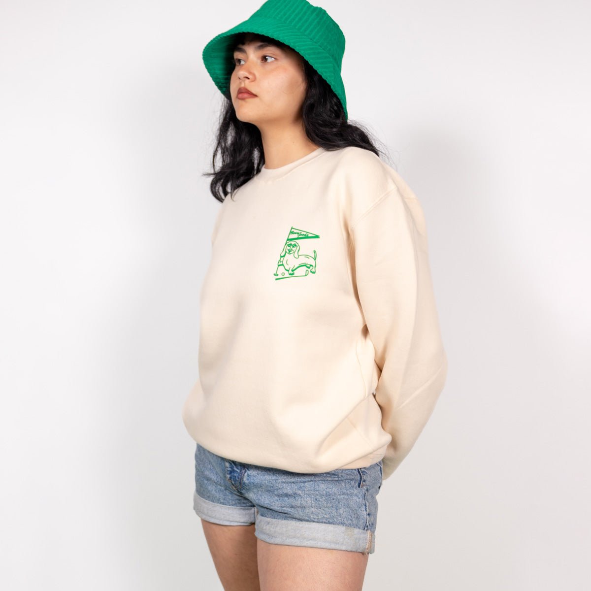 swingin' wieners golf club unisex crew sweatshirt