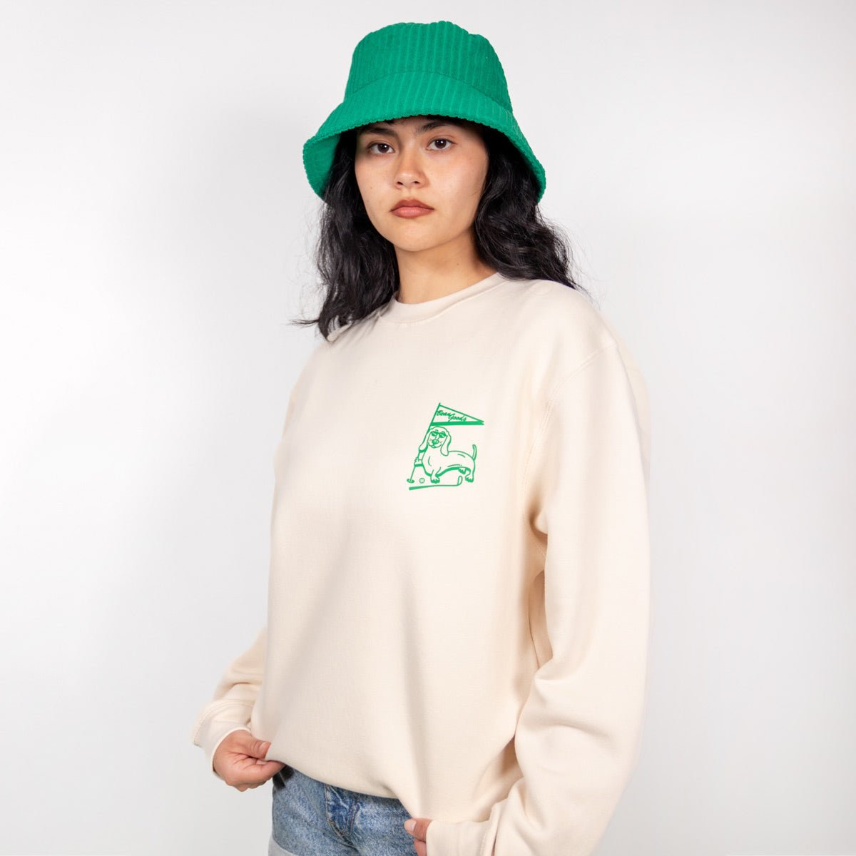swingin' wieners golf club unisex crew sweatshirt