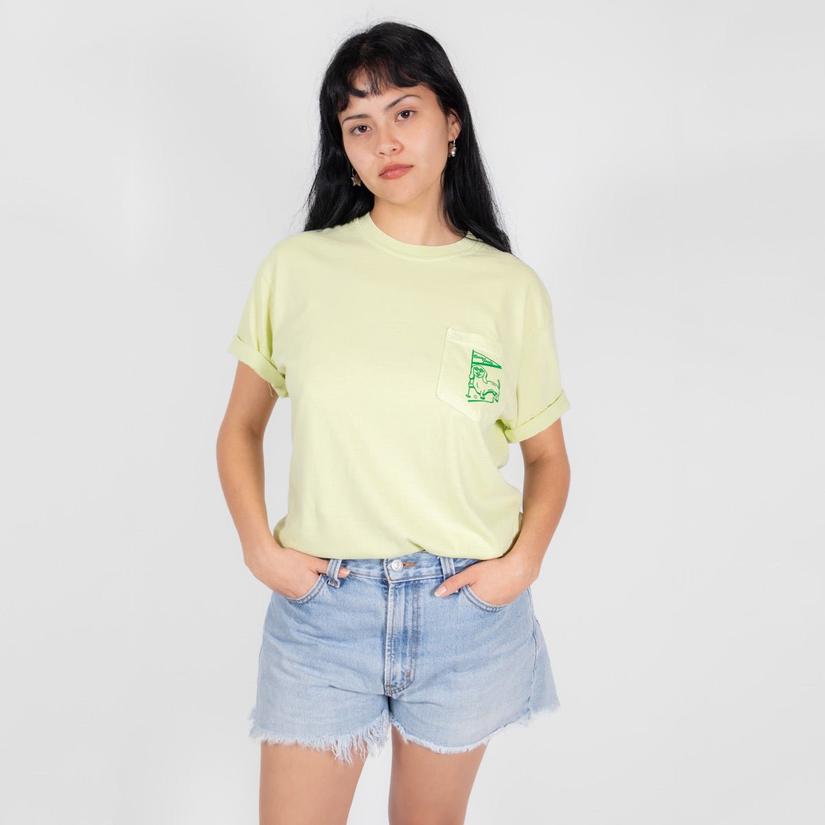 swinginÃ¢â‚¬â„¢ wieners golf club unisex pocket tee | birdie green