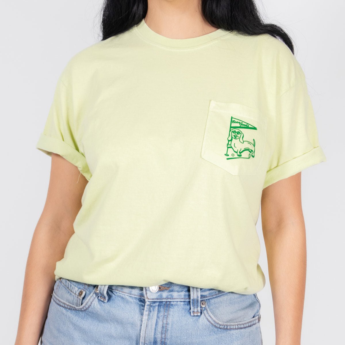 swinginÃ¢â‚¬â„¢ wieners golf club unisex pocket tee | birdie green