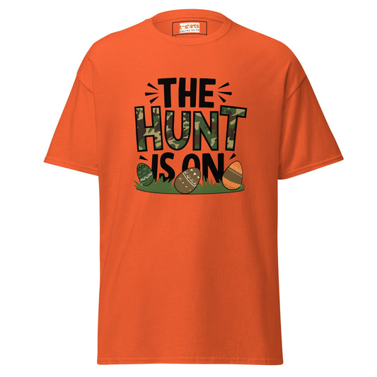 The Hunt Is On TÃ¢â‚¬â€˜Shirt Ã¢â‚¬â€œ Easter Egg Hunt Graphic Tee for Spring Fun