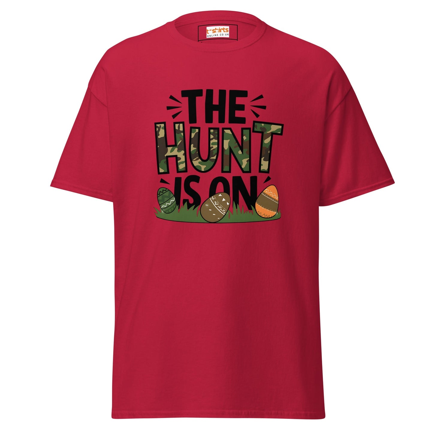 The Hunt Is On TÃ¢â‚¬â€˜Shirt Ã¢â‚¬â€œ Easter Egg Hunt Graphic Tee for Spring Fun