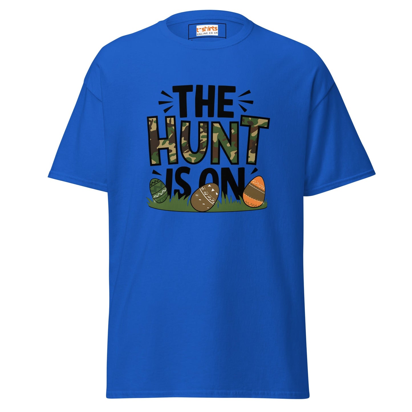 The Hunt Is On TÃ¢â‚¬â€˜Shirt Ã¢â‚¬â€œ Easter Egg Hunt Graphic Tee for Spring Fun