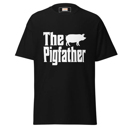 The Pigfather Farmer TÃ¢â‚¬â€˜Shirt Ã¢â‚¬â€œ Funny Farm Life Parody Tee