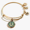Token of Luck Horseshoe Charm Bangle