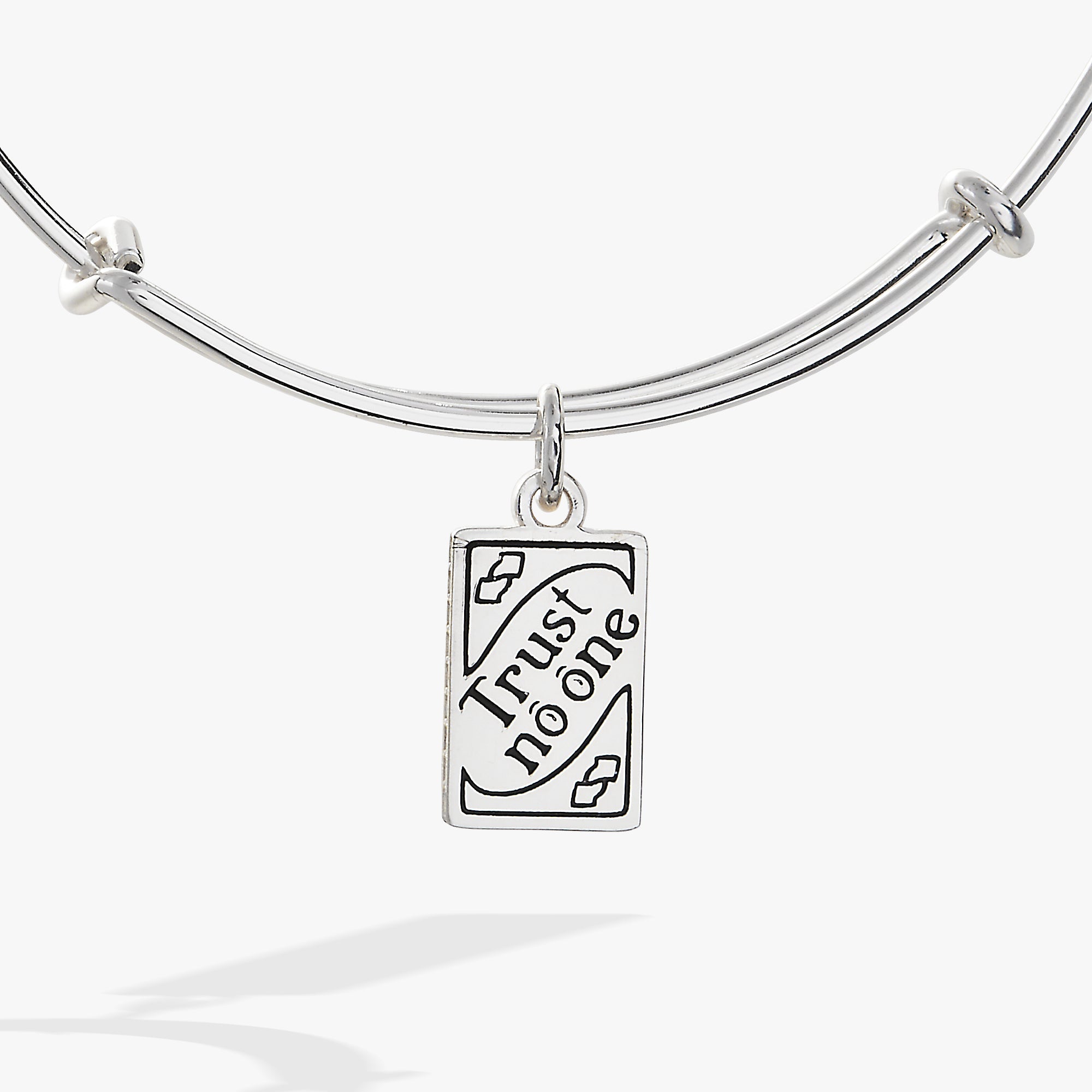 UNO™ “Trust No One” Charm Bangle