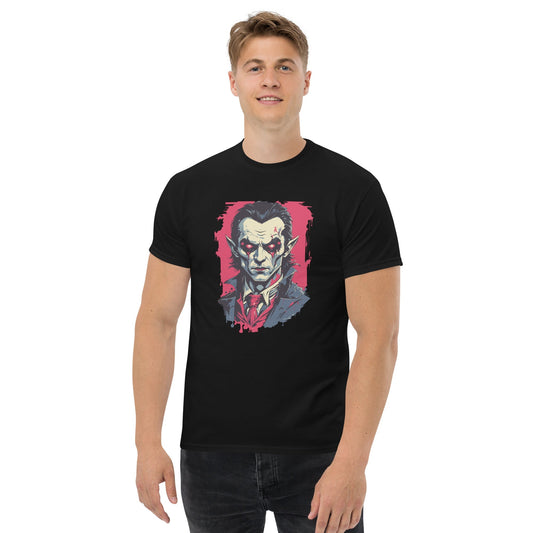 Bloodthirsty Vampire T-Shirt Ã¢â‚¬â€œ Classic Horror Graphic Cotton Tee
