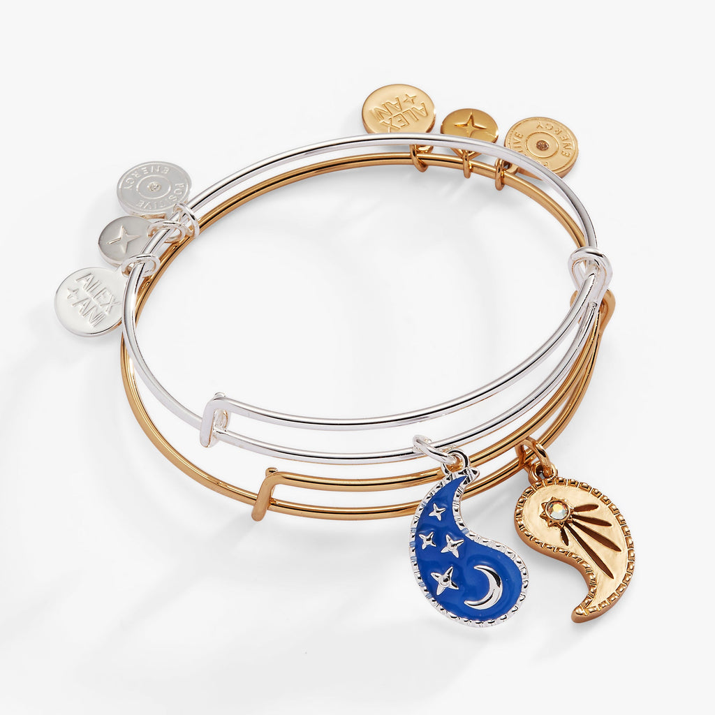 Yin Yang Celestial BFF Bangle Set of 2